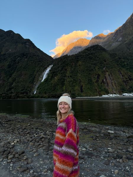 Exploring Milford Sound 

Use code GISELLE for 10% off the sweater 🥰

Wool sweater, knit sweater, colorful sweater, Norwegian sweater, winter outfit, travel outfit 

Wearing a size Medium!

#LTKMostLoved #LTKtravel #LTKstyletip