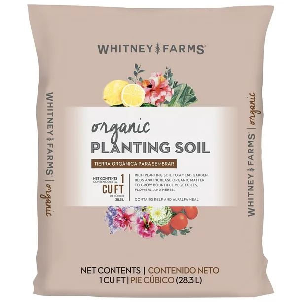 ORGANIC PLANTING SOIL1CF | Walmart (US)