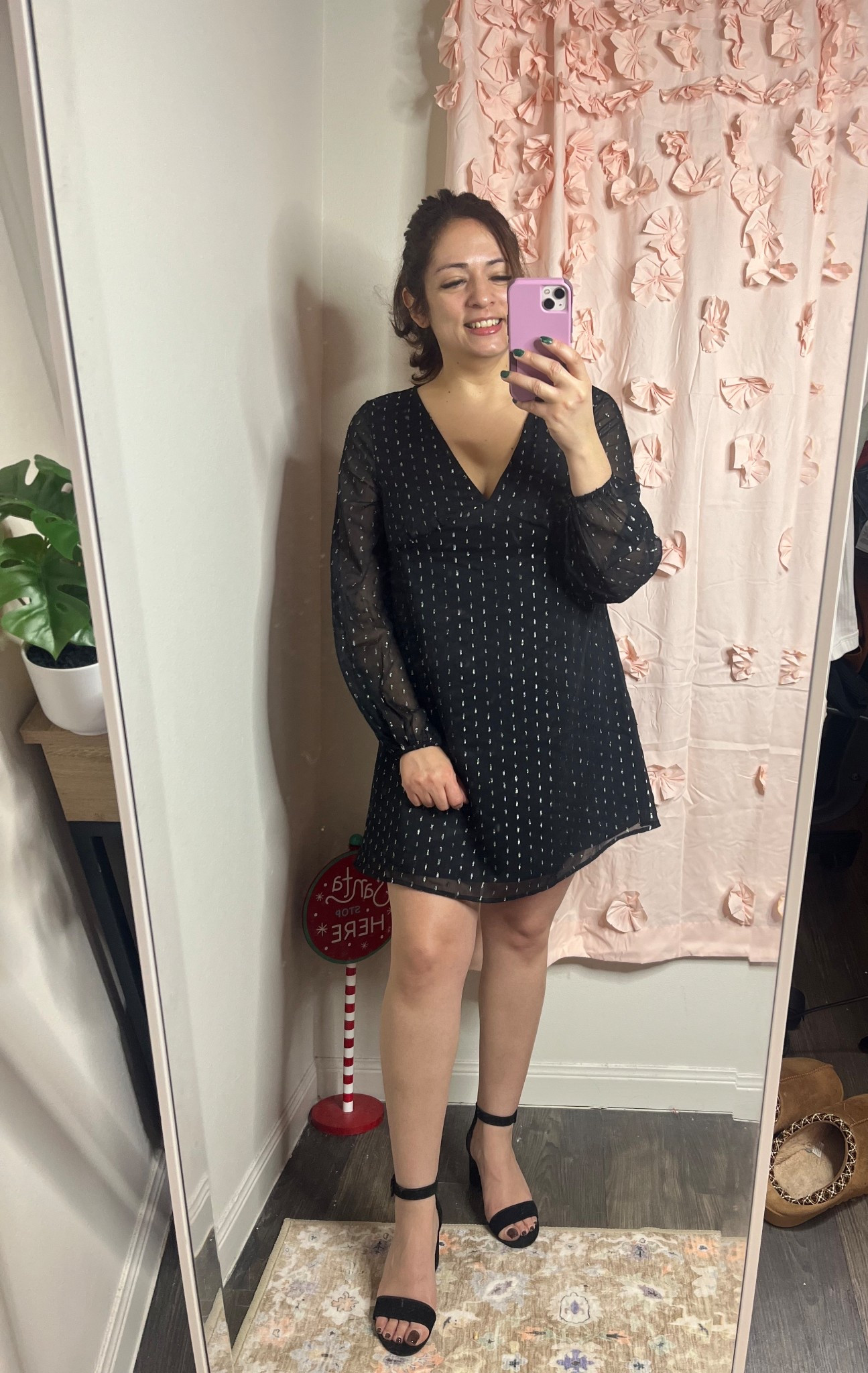 Love love this mini dress from Old Navy wearing a size XS love the fit 



#LTKHoliday #LTKSaleAlert