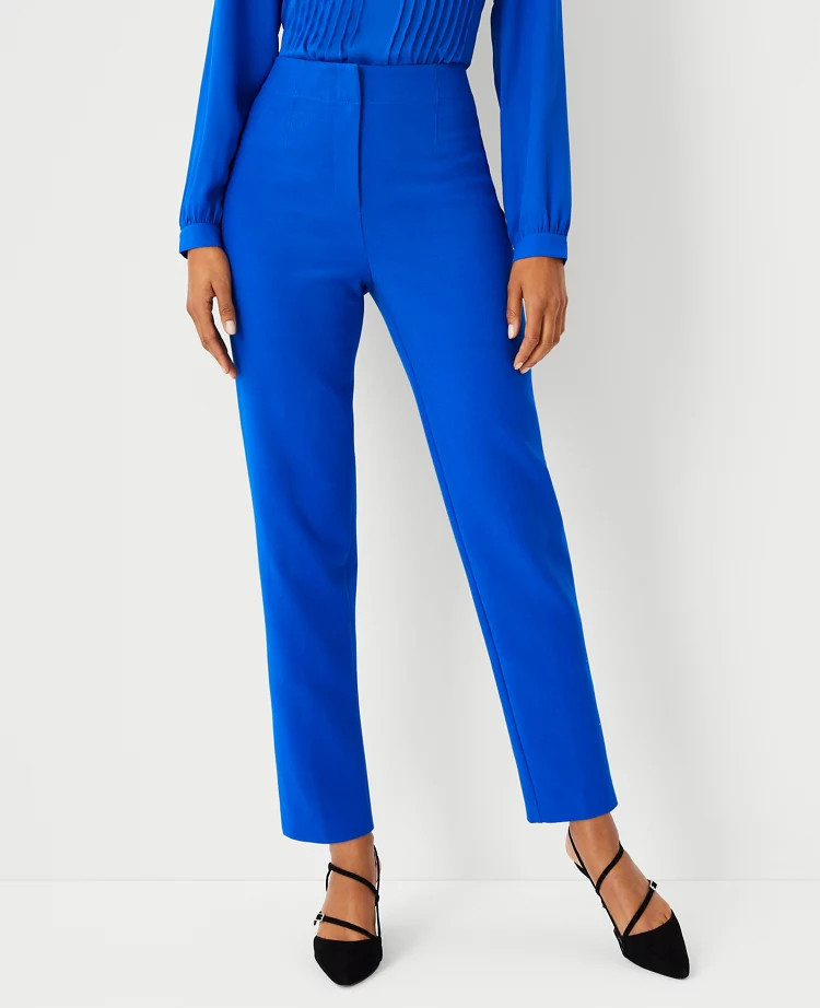 The Petite High Waist Slim Pant | Ann Taylor (US)