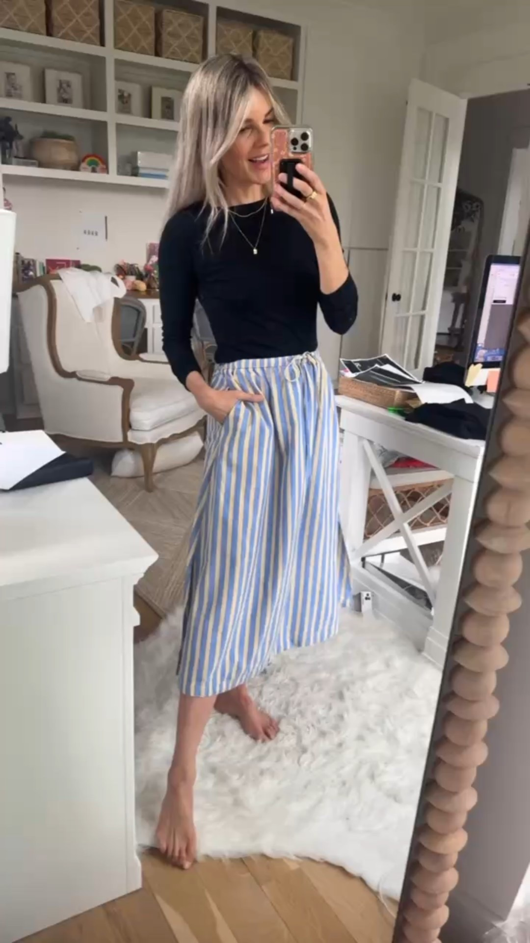 How cute is this summer skirt from Target?! On sale now for only $22. Also linked some cute cream tops that would match the look perfectly.

#LTKStyleTip #LTKFindsUnder50 #LTKSaleAlert