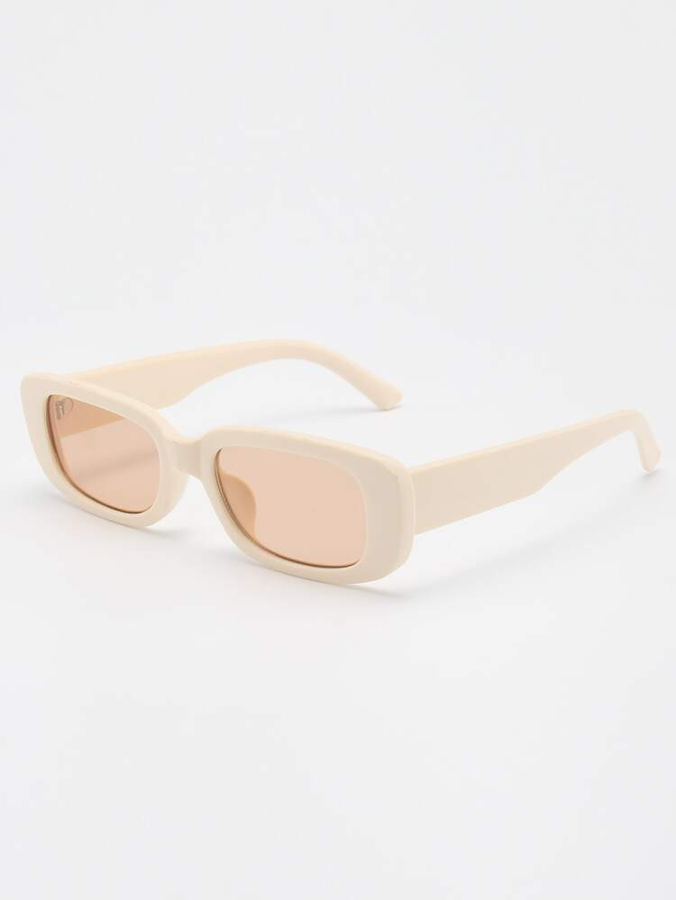 Square Frame Tinted Lens Sunglasses | SHEIN
