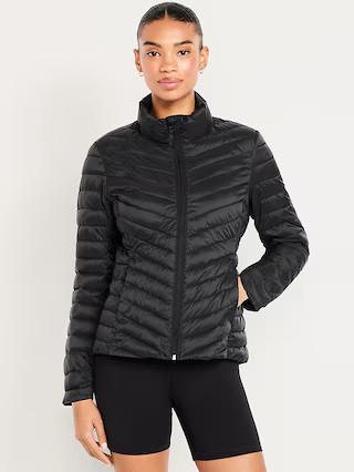 Water-Resistant Narrow-Channel Puffer Jacket | Old Navy (US)