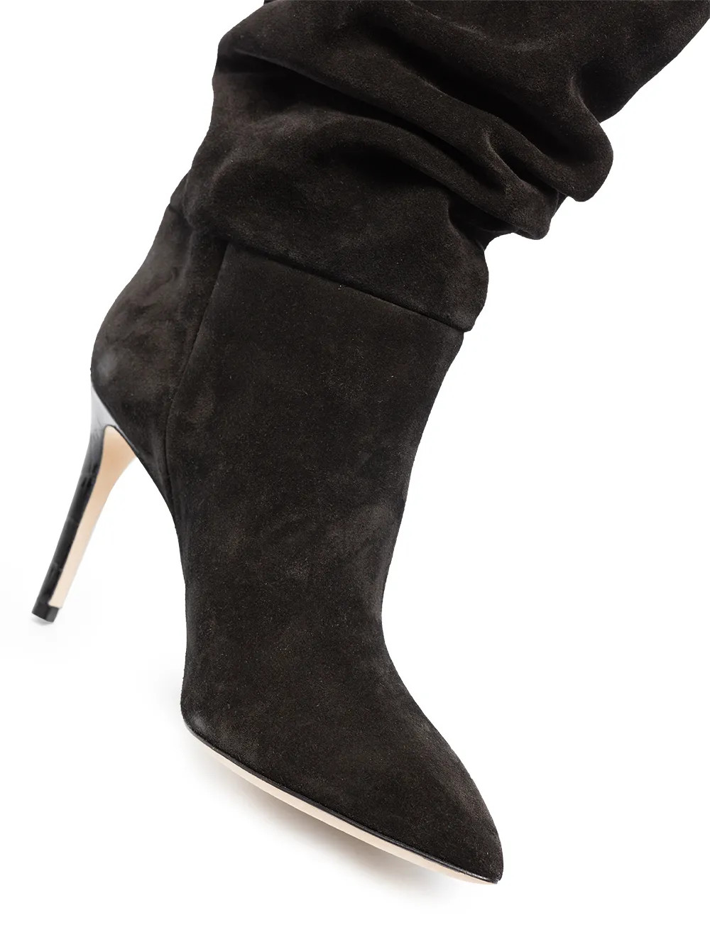 slouchy suede 85mm ankle boots | Farfetch Global