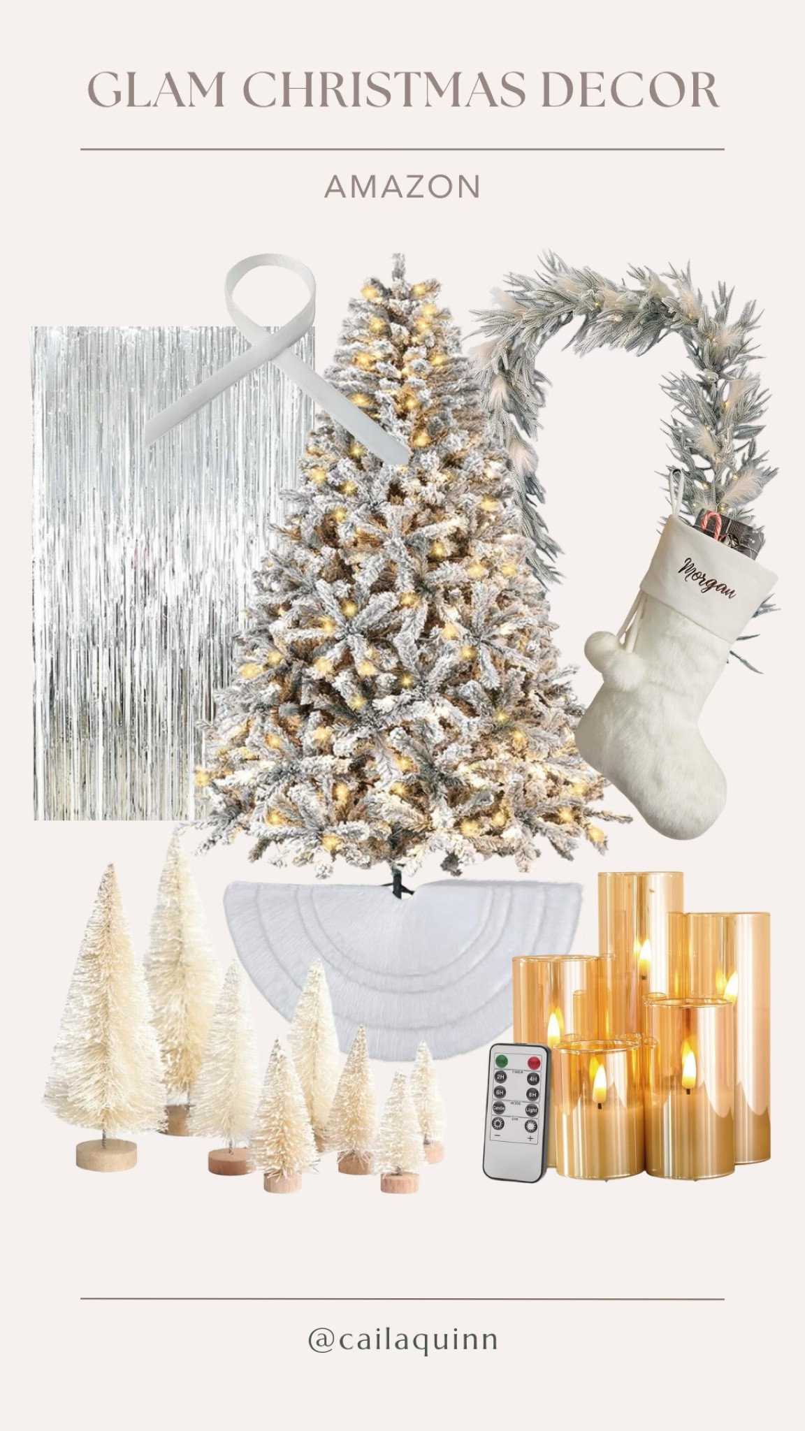 Glam Christmas Decor from Amazon!

#LTKHoliday #LTKhome #LTKSeasonal