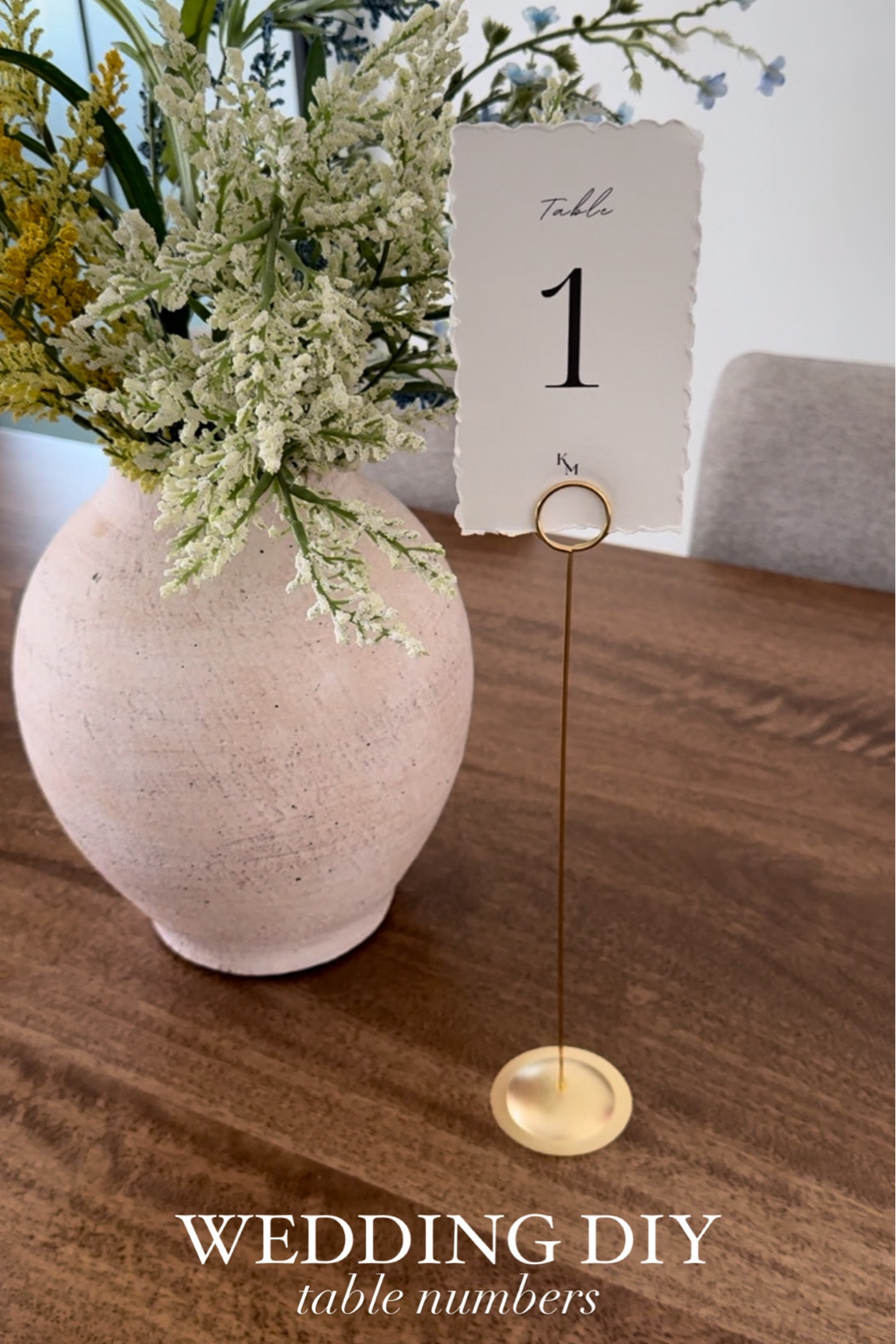 Wedding DIY - table numbers ✨

all items used to make these, linked here!

wedding | wedding table numbers | wedding table design 

#LTKWedding #LTKStyleTip