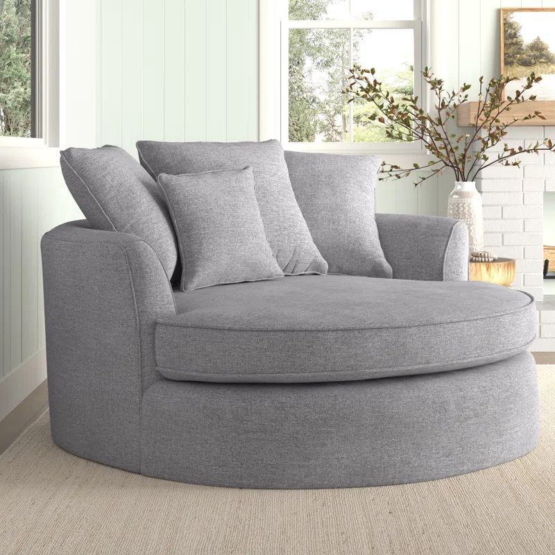 Beall Upholstered Barrel Chair | Wayfair North America