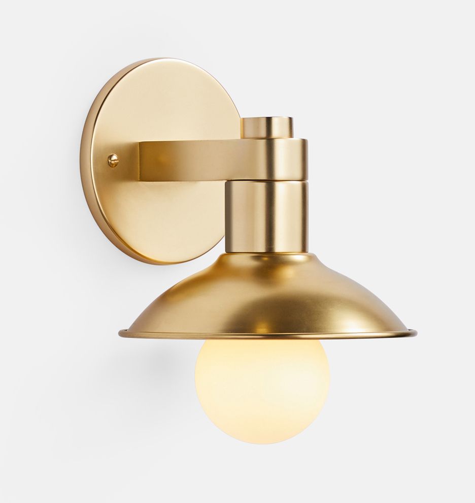 Crawford Single Wall Sconce
 | Rejuvenation | Rejuvenation