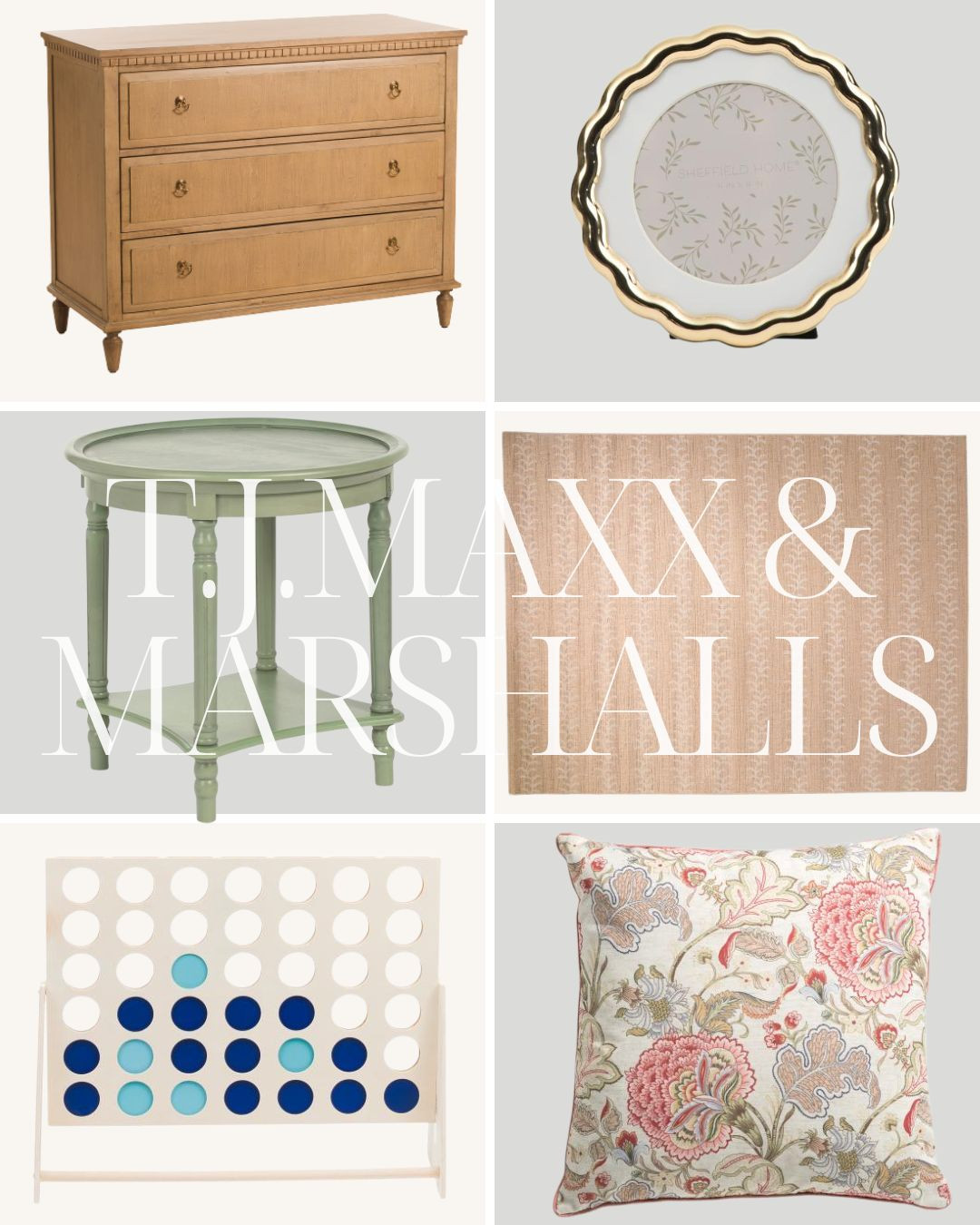 T.J. Maxx and Marshalls finds! 

living room | bathroom | bedroom | home decor | home refresh | bedding | nursery | classic home | traditional home | blue and white | furniture | coffee table | southern home | coastal home | grandmillennial home | scalloped | woven | rattan | classic style | preppy style | grandmillennial decor | blue and white decor | classic home decor | traditional home | bedroom decor | bedroom furniture | dresser | blue chair | brass lamp | floor mirror | euro pillow | white bed | linen duvet | side table | rug | glassware | cups | plates | hosting | kitchen spring | sale picks | outdoor furniture | porch | beach | Lillian August | Karma Home | Ballard Designs 

 #LTKHome