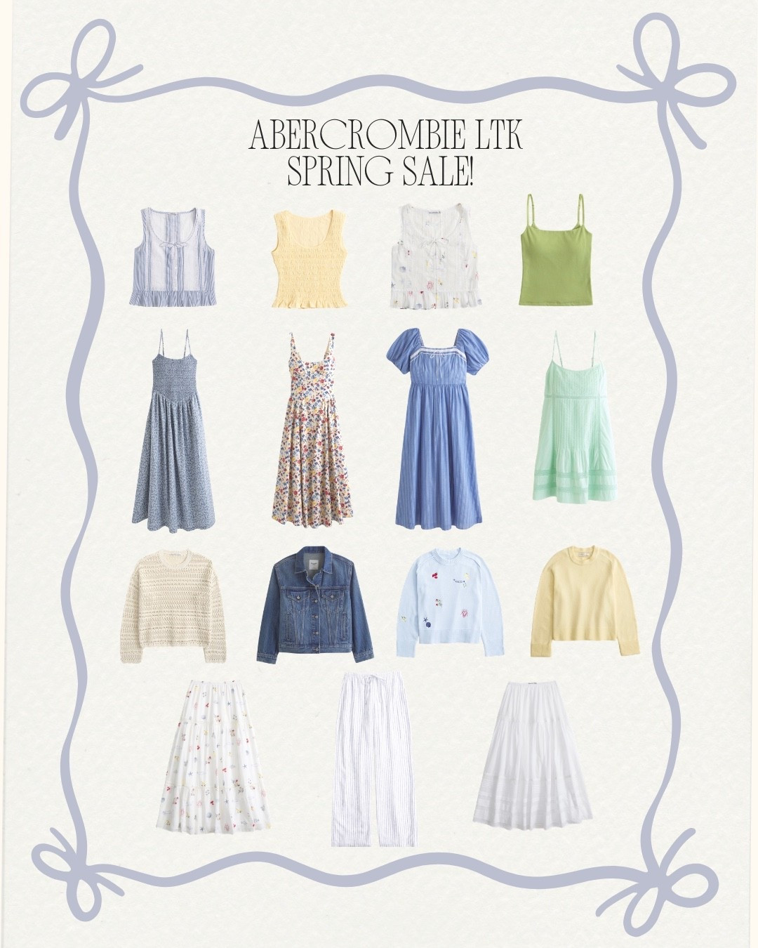 The LTK Spring Sale is live through the 15th! These are my current favorites from @abercrombie ! Shop via the app for exclusive savings with the code: AFLTK for 25% off your order!! 


#LTKSaleAlert #LTKSpringSale