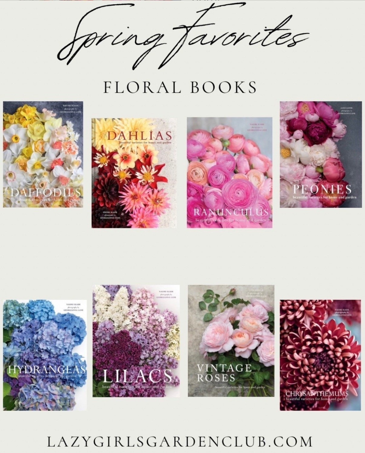 Floral books to bring the essence of spring into your home

Spring gardening, spring home decor, spring florals, spring flowers 

#LTKSeasonal #LTKSaleAlert #LTKFindsUnder50