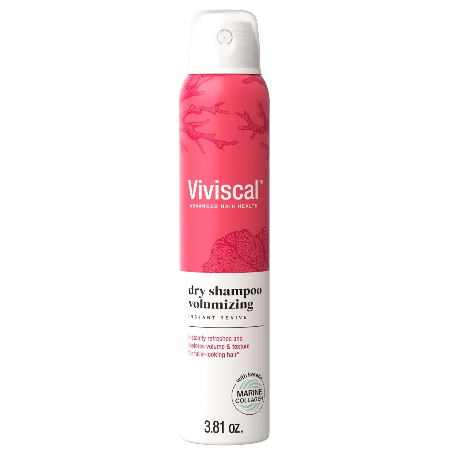 Viviscal Volumizing Dry Shampoo, Refresh Hair and Absorb Oil Between Washes, Waterless Shampoo for Added Hair Texture and Body, 150ml | Amazon (US)