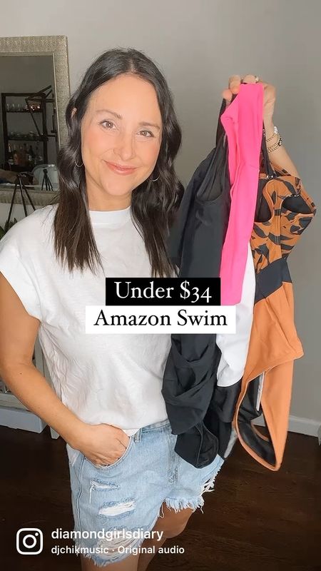 Amazon swimsuits under $34! Wearing a medium in all four. 



#LTKFind #LTKswim #LTKtravel