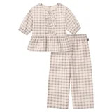 Modern Moments by Gerber Toddler Girl Bow Front Top and Pant Set, 2-Piece, Sizes 12 Months - 5T | Walmart (US)