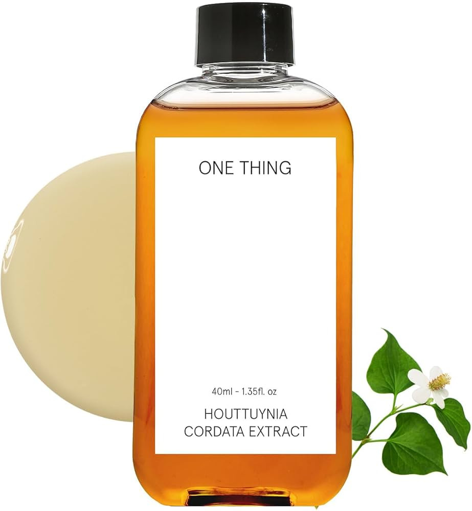 ONE THING Houttuynia Cordata, Heartleaf Extract Toner (1.35 fl.oz / 40ml) | Korean toner, 95% Pur... | Amazon (US)