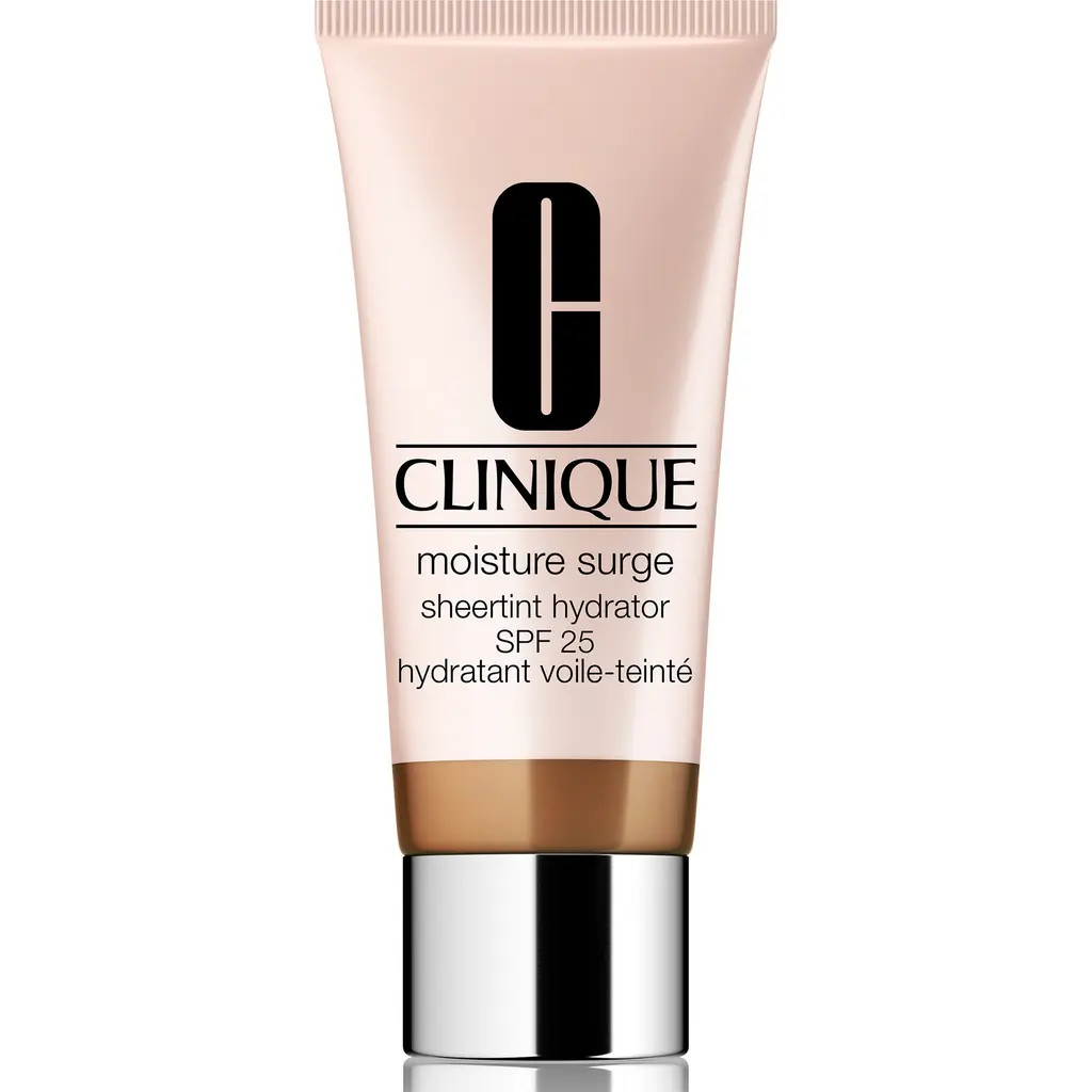 Clinique Moisture Surge™ Sheertint Hydrator Broad Spectrum SPF 25 Tinted Moisturizer in Universal Medium Deep at Nordstrom | Nordstrom