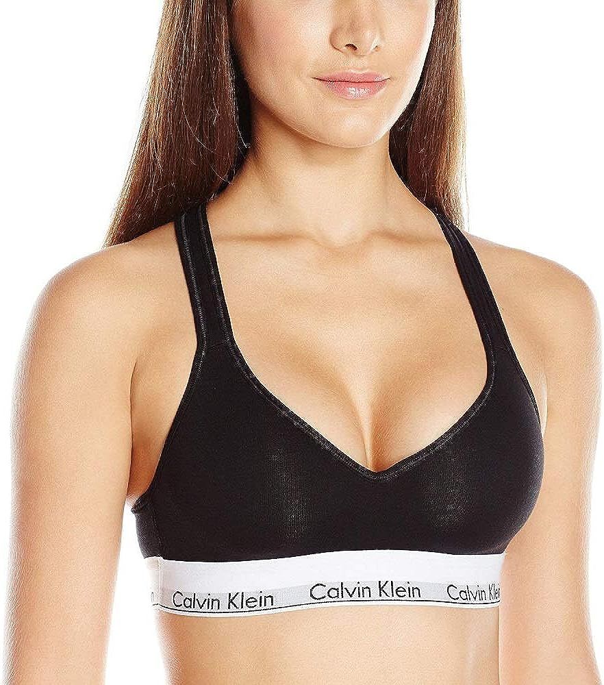 Calvin Klein Women's Modern Cotton Lightly Lined Bralette | Amazon (US)