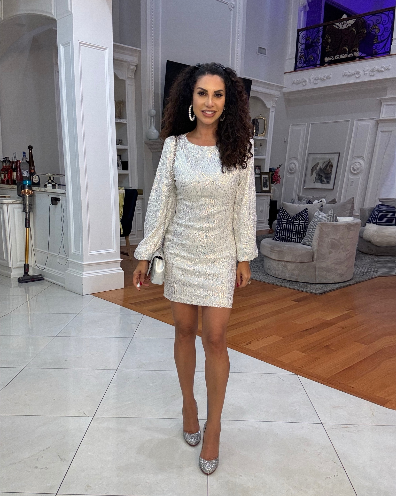 Cocktail time! 
I’m wearing a size small