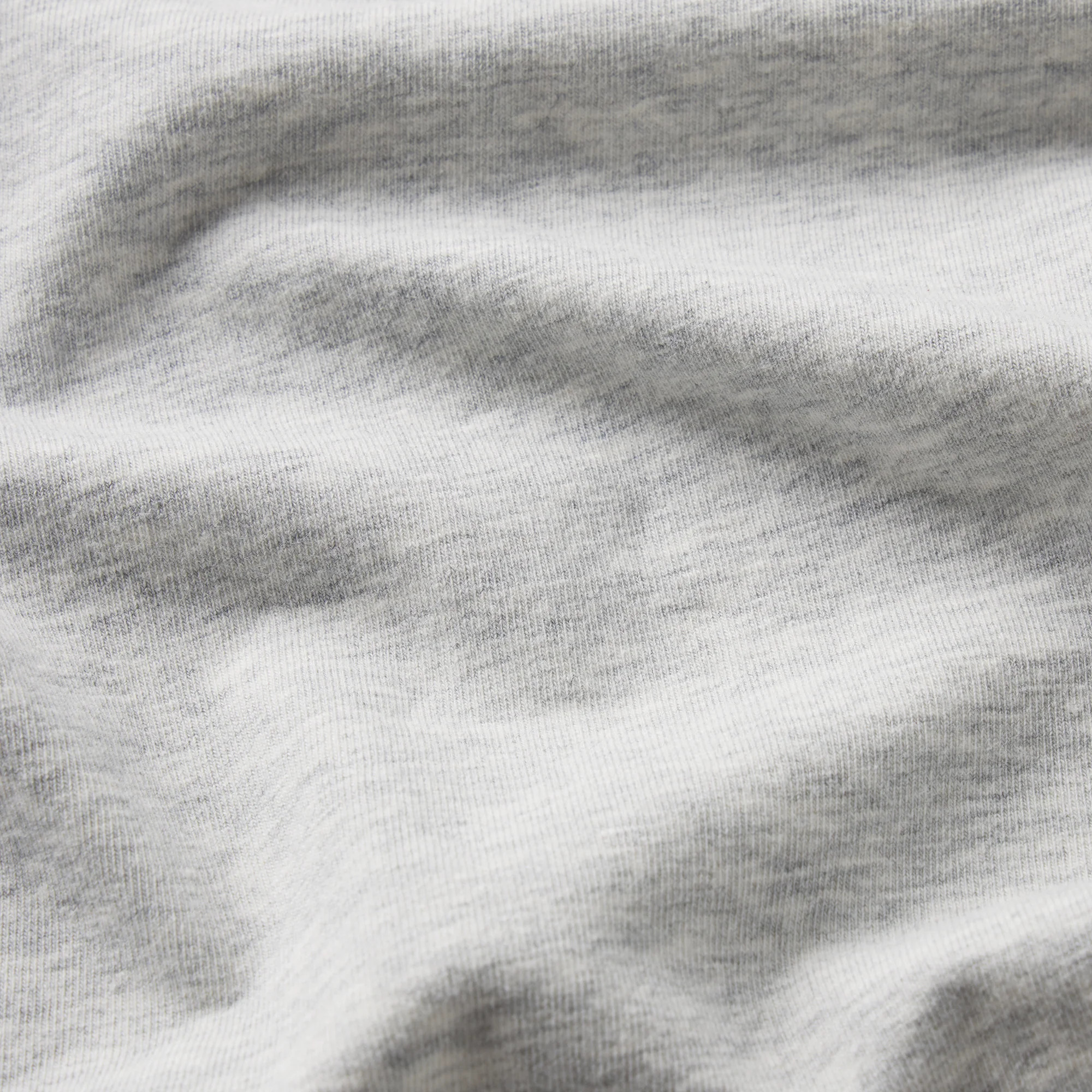 WORN IN JERSEY RUCHED TEE | LIGHT HEATHER GREY | SKIMS | SKIMS (US)