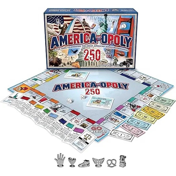 America-Opoly 250 Year Anniversary Edition | Walmart (US)