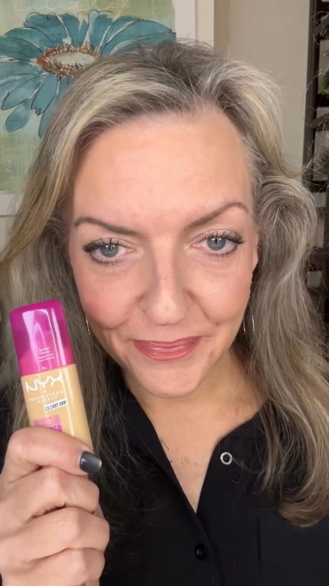 I purchased the new @nyxcosmetics Foundation! So far I’m loving it on my 61 year old skin. Feels lightweight, great medium coverage and lasts all day. Way to go NYX!  #matureskinmakeup #makeupover50 #affordablemakeup #easymakeup #everydaymakeup

#LTKOver40 #LTKgrwm #LTKBeauty