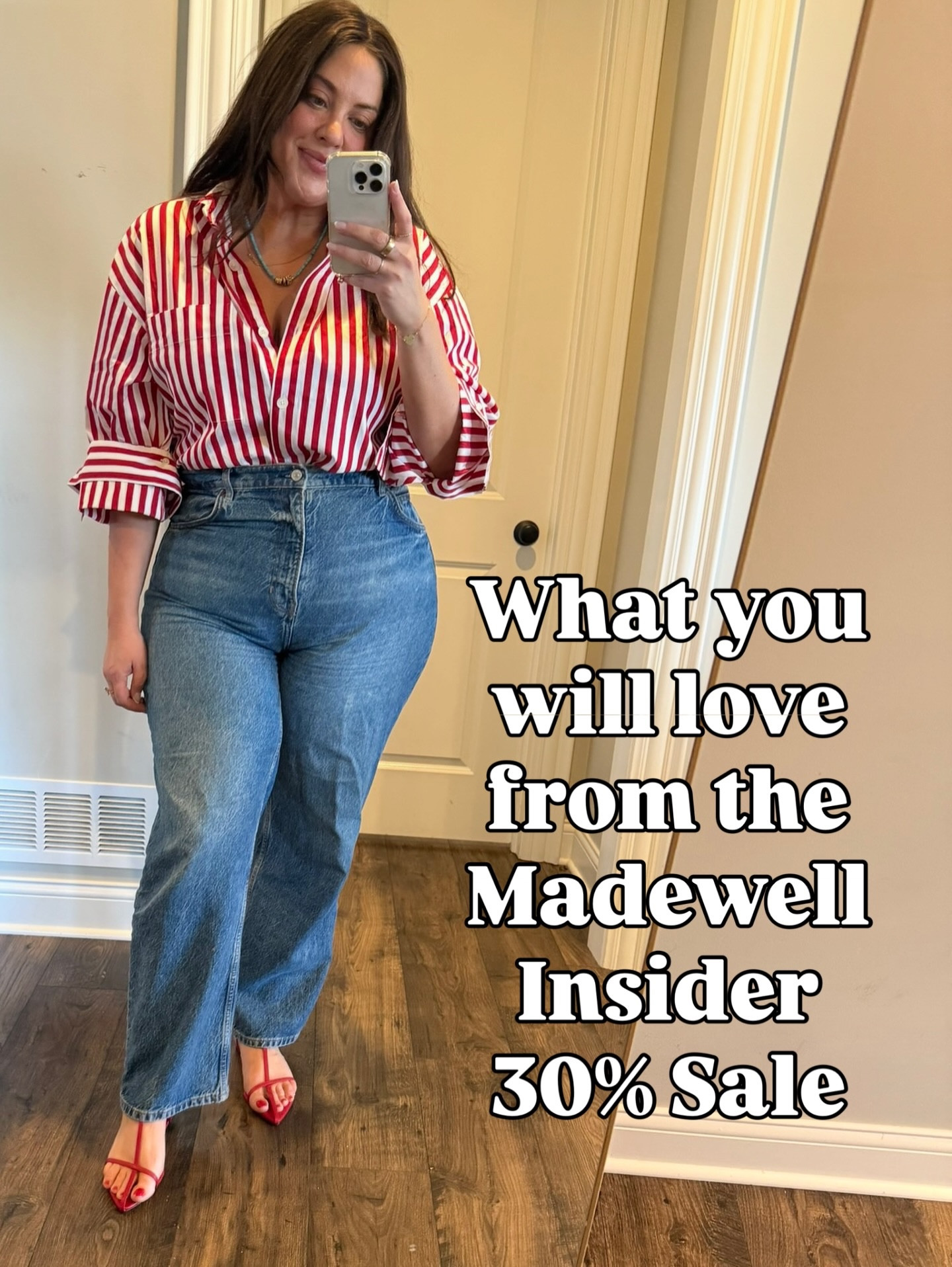 Madewell styles are 30% off right now. And sale styles are an extra 40% off…because apparently they want me to own 47 pairs of jeans.

We stuck to the “responsible” stuff - leather bags, sweaters, staples, flats, denim - so we can claim these are investments. Shockingly, I even found a pair of barrel jeans that didn’t make me look like I stole pants from a scarecrow.



#LTKSaleAlert #LTKFallSale #LTKMidsize