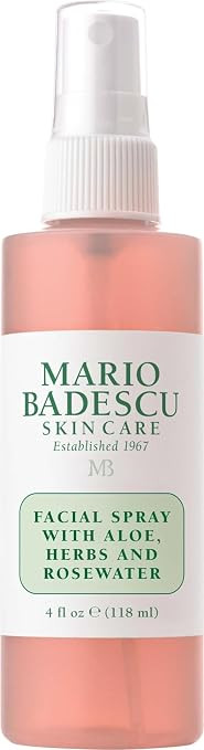 Mario Badescu Facial Spray with Aloe, Herbs and Rose Water for All Skin Types, Face Mist that Hyd... | Amazon (US)