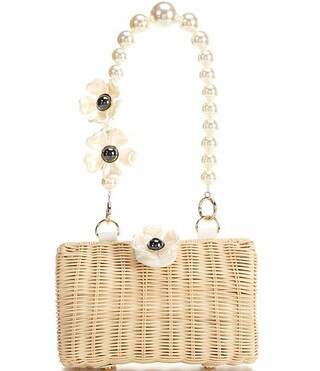 Btb Los Angeles Page Floral Rattan Novelty Clutch Bag | Dillard's | Dillard's