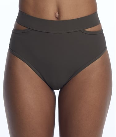 Icon Split High-Waist Bikini Bottom | Bare Necessities