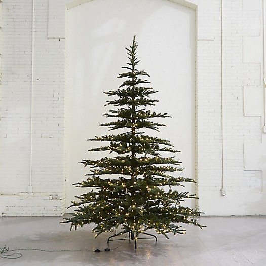 Pre-Lit LED Faux Noble Fir | Terrain