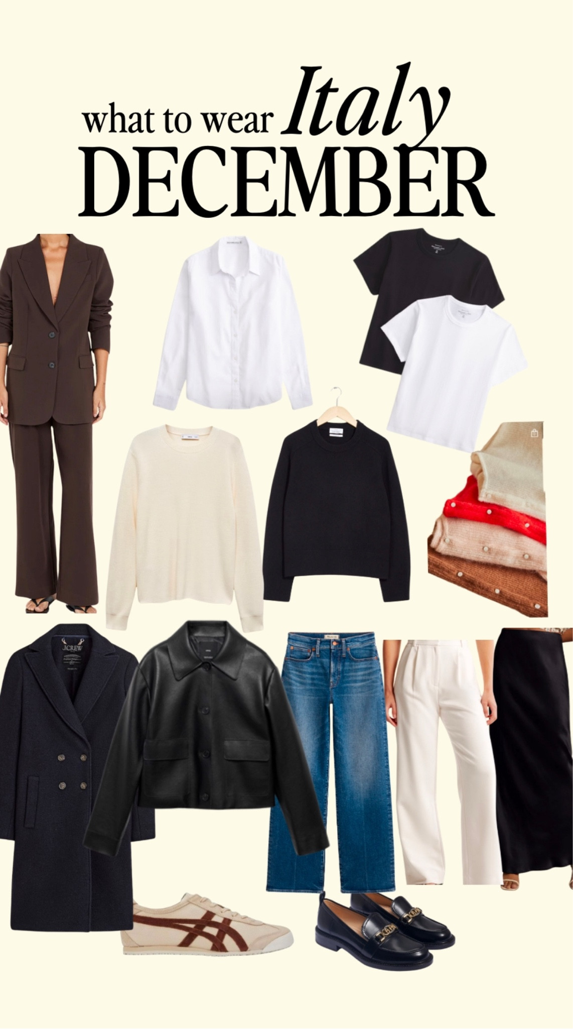 What to wear Italy in December 

#LTKTravel #LTKSeasonal