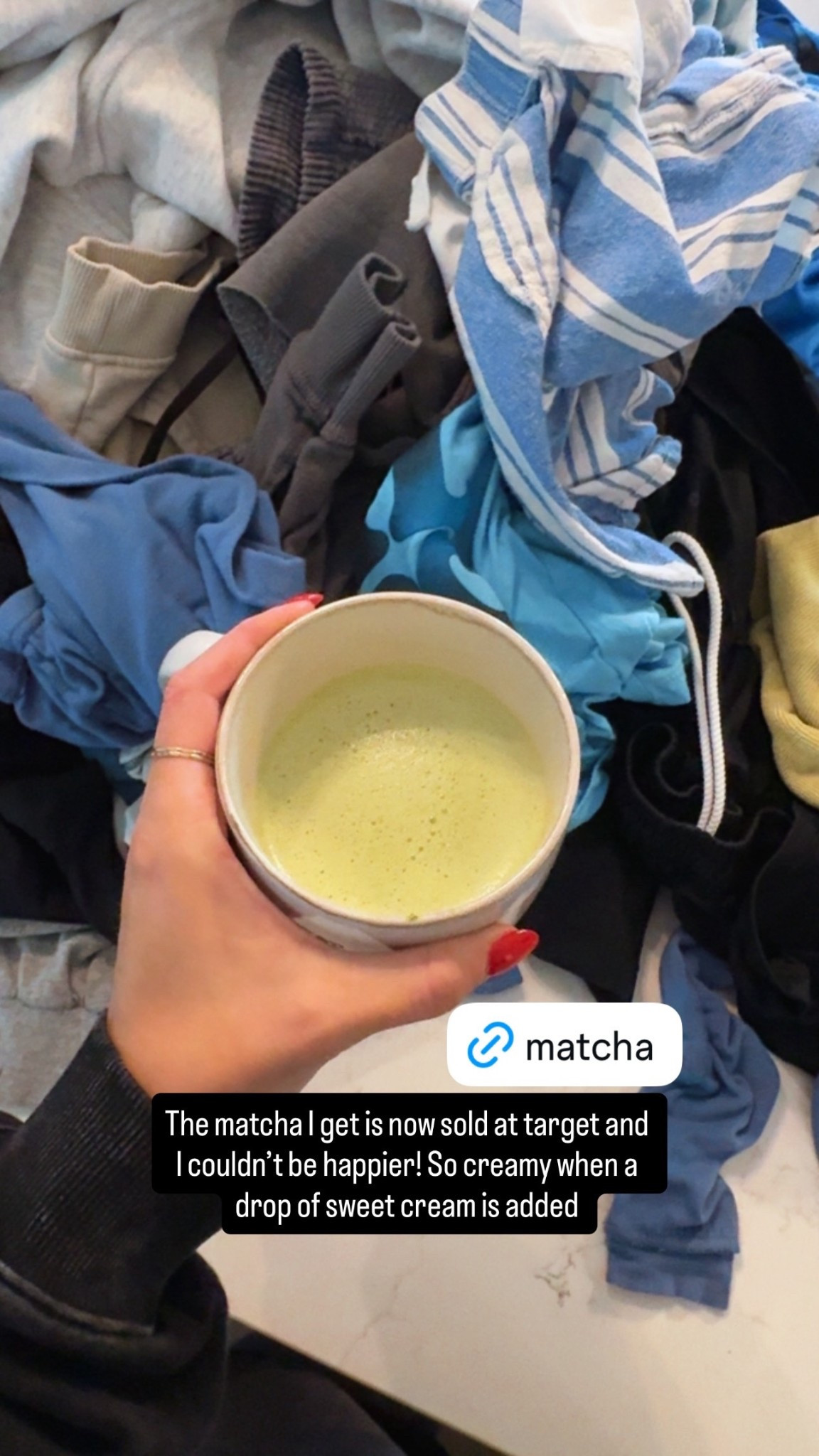 Morning drink , matcha me 

#LTKHome #LTKHoliday