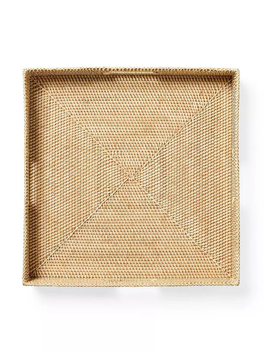 Inverness Square Tray | Serena and Lily