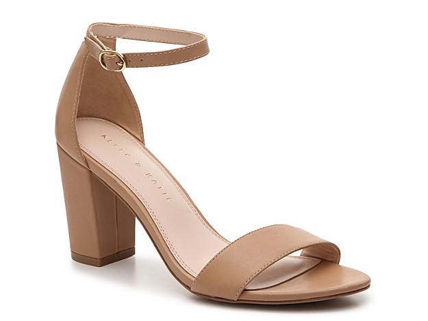 Kelly & Katie Hailee Sandal - Women's - Nude Leather | DSW