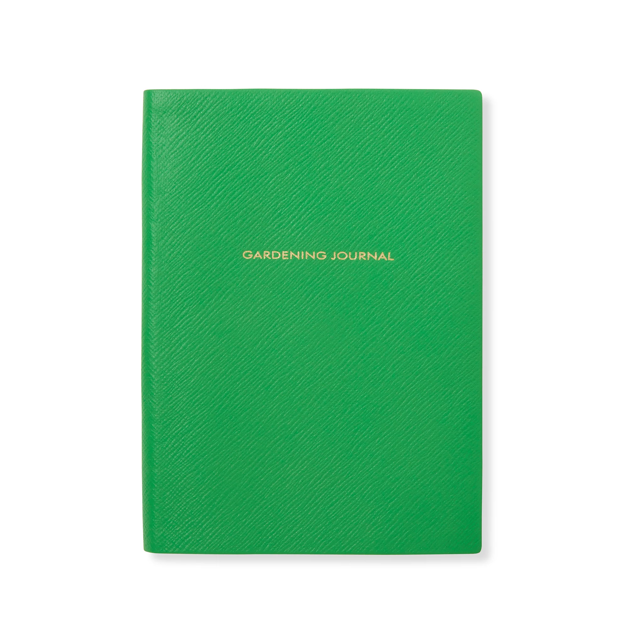 The Gardening Journal in Panama in nile blue | Smythson | Smythson