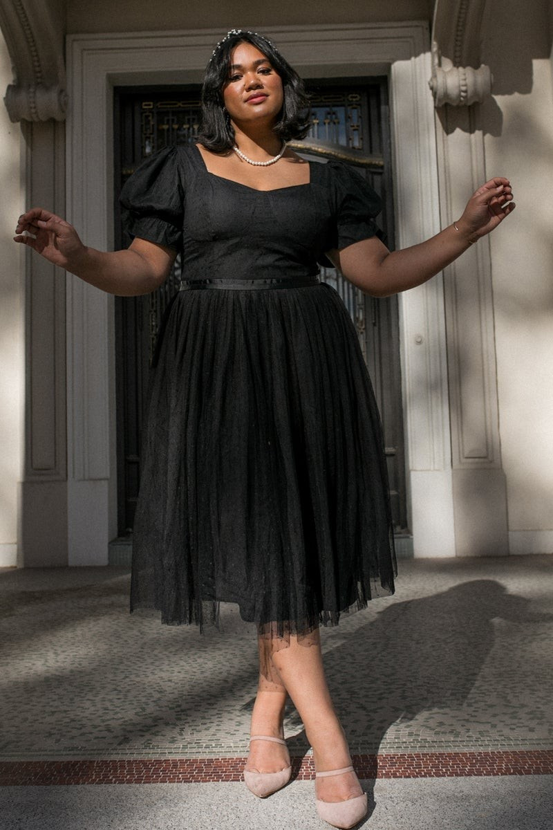 Ballerina Dress in Black | Ivy City Co