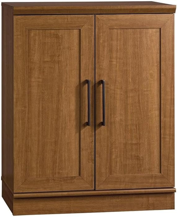 Sauder HomePlus Base Cabinet/ Pantry Cabinet, Sienna Oak finish | Amazon (US)