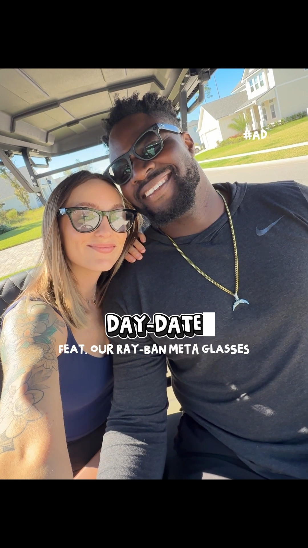 #ad | day-date 💘 through the lens of our Ray-Ban Meta glasses!!! Capture videos, photos, listen to music, make hands-free calls, or ask Meta AI questions — all from your Ray-Ban Meta glasses!!! Available in several Target stores and online at target.com 🎯  @target @raybanmeta

#TargetStyle #RayBanMeta #TargetPartner #target #ltkit 

#LTKGiftGuide #LTKdayinmylife #LTKstorytime