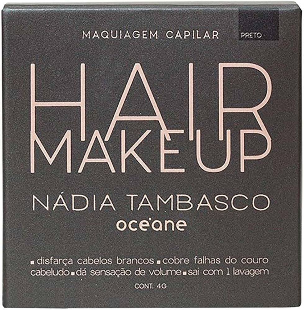 Maquiagem Capilar Preto Nádia Tambasco By Océane - Hair Makeup 4g | Amazon (BR)