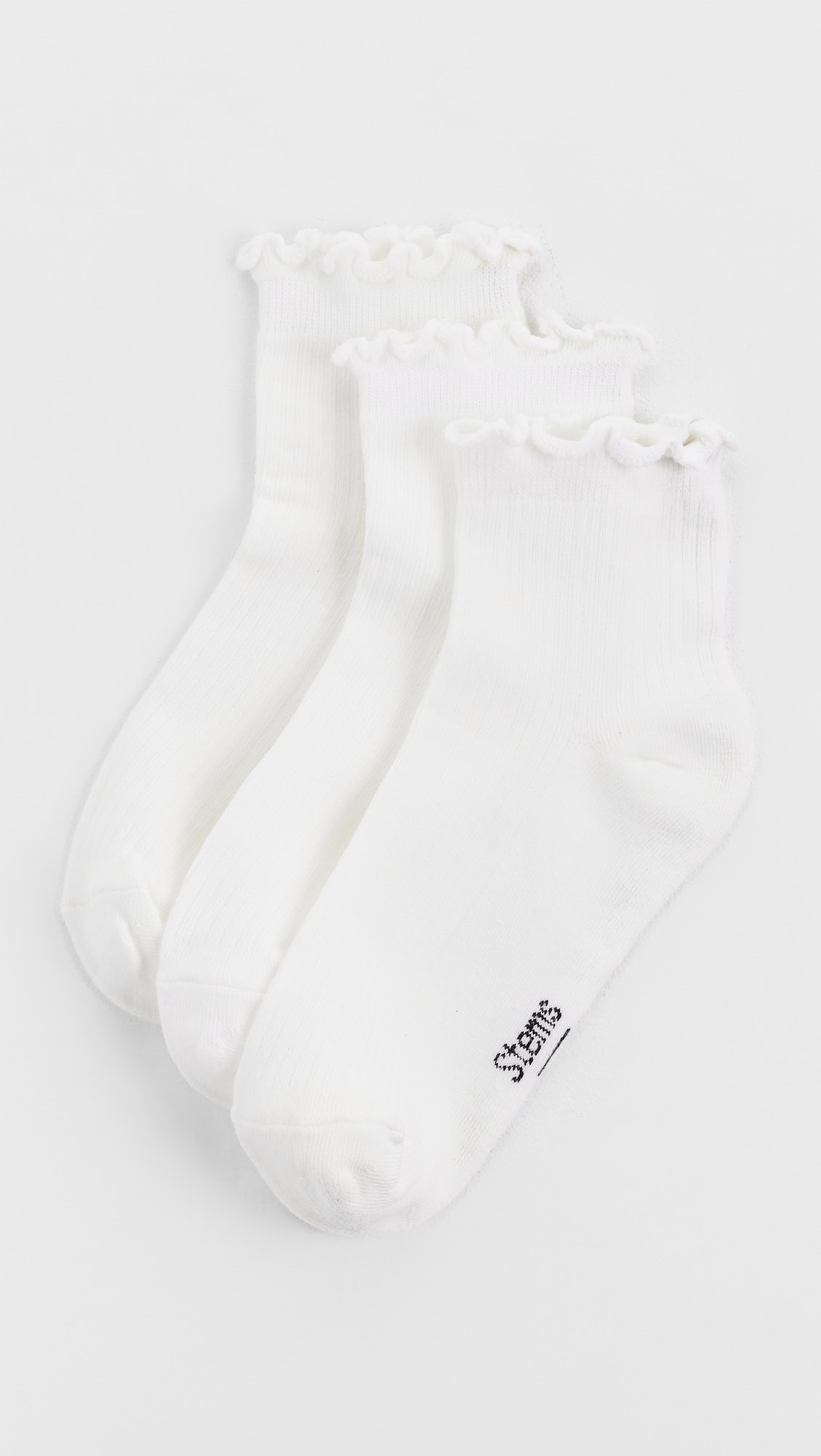 Everyday Classic Ruffle Socks 3 Pack | Shopbop