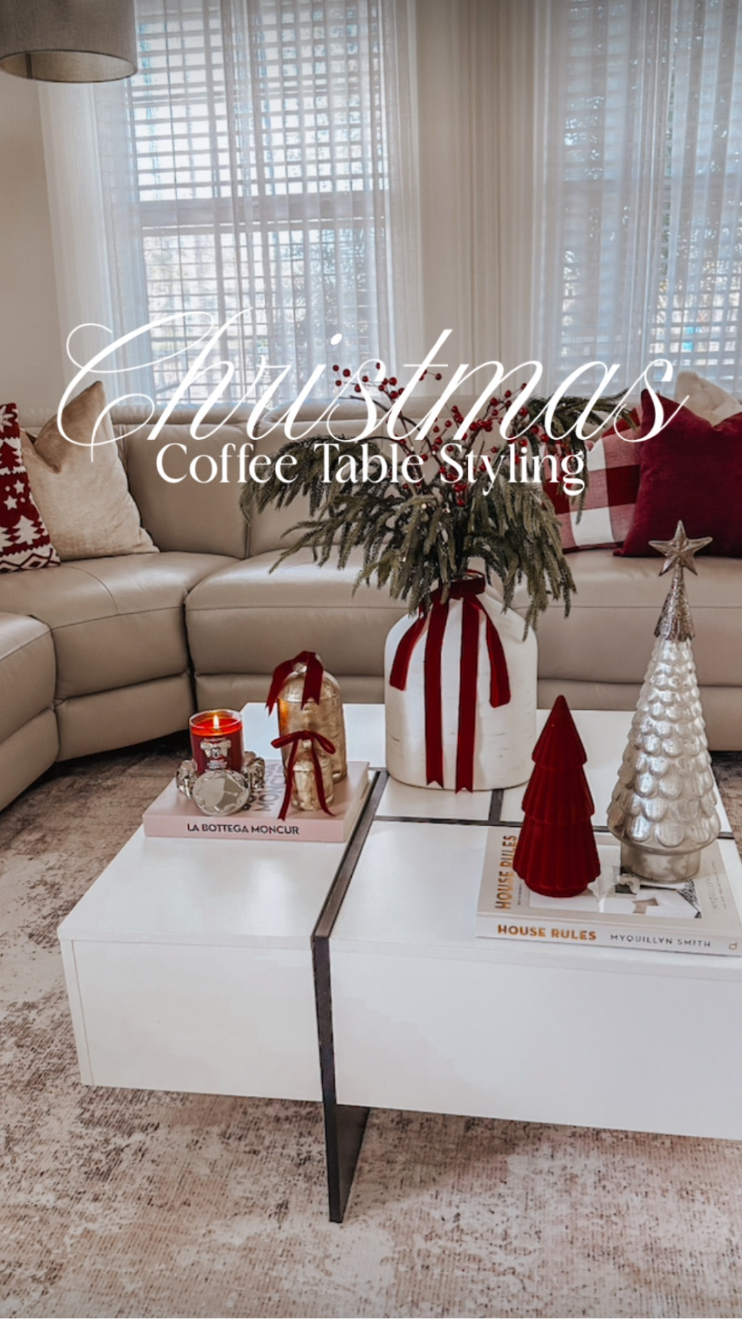 Christmas Coffee Table Styling ✨ Cozy & Chic Look

#LTKHome #LTKHoliday #LTKCyberWeek
