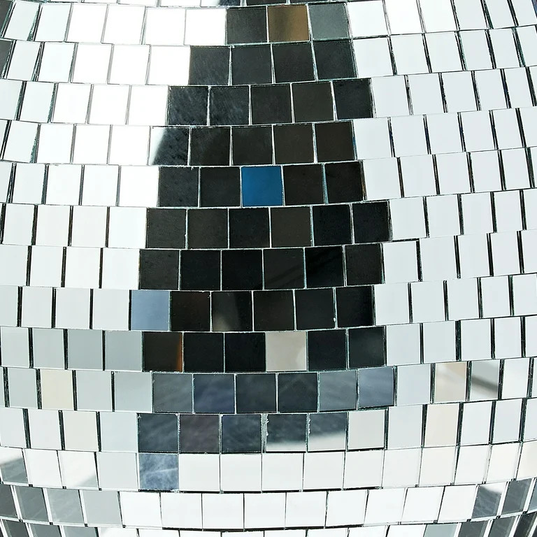 Easter Silver Disco Egg Tabletop Decor, 7 in, by Way To Celebrate | Walmart (US)