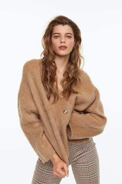 Cardigan aus Mohairmix | H&M (DE, AT, CH, DK, NL, NO, FI)