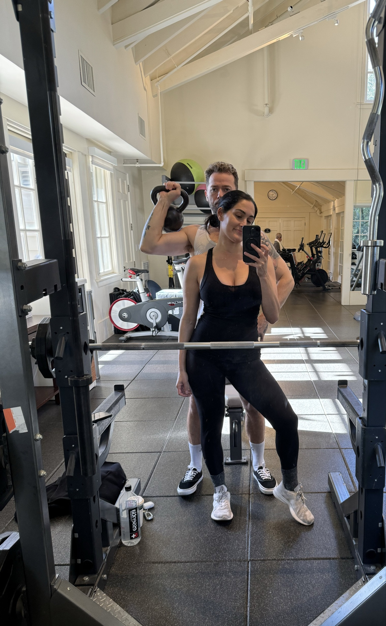 Gym with my man! Whole workout outfit linked! 

#LTKstyletip