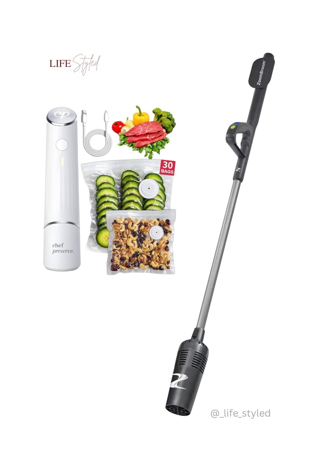 Garden reset → harvest mode 🌿✨

Blow the leaves, plant the goods, seal the haul 🥒🤍🥕