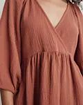 Marianna Puff-Sleeve Mini Dress | Madewell