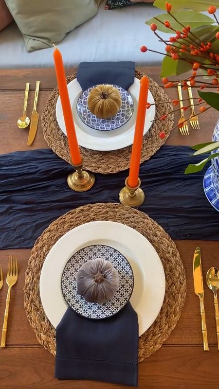 The perfect fall tablescape 🧡 