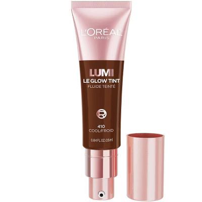 L'Oreal Paris Lumi Le Glow Tint Liquid Skin Tint - 410 Cool - 0.84 fl oz | Target