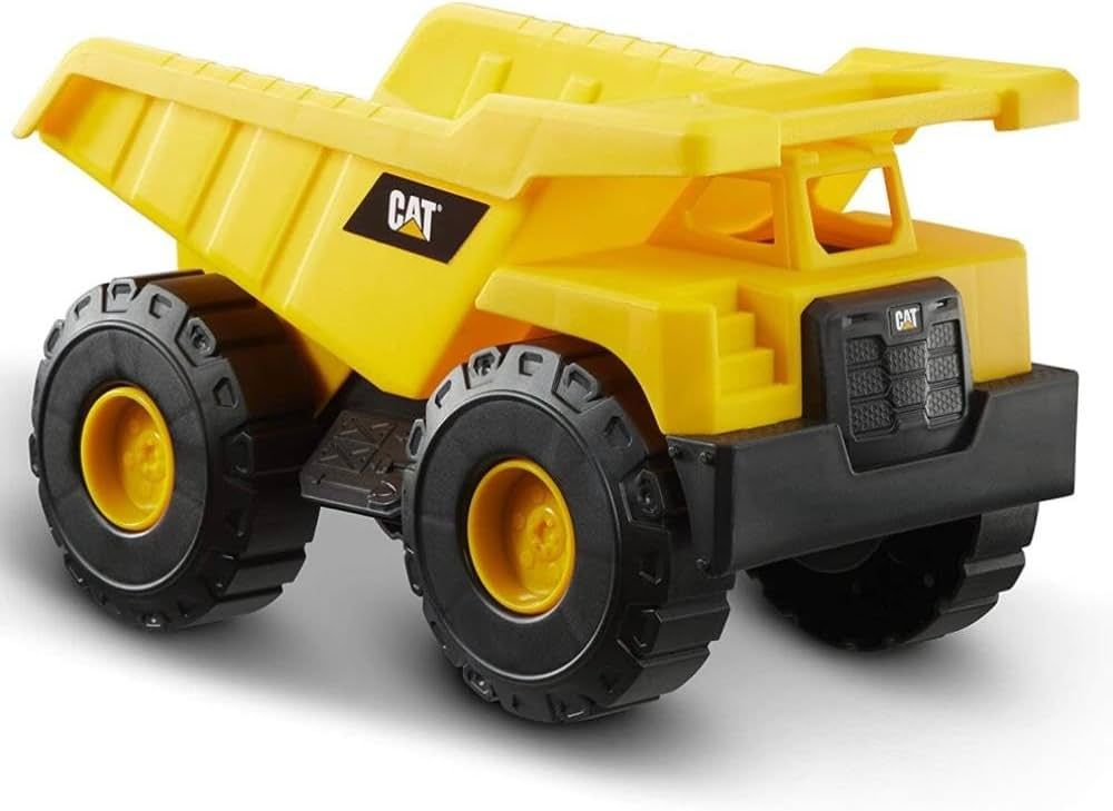 CAT Construction Toys, CAT Dump Truck Toy Construction Vehicle – 10" Plastic Action Vehicle wit... | Amazon (US)