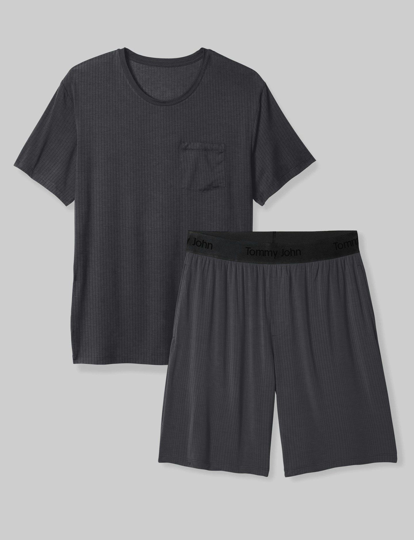 Second Skin Luxe Rib Pajama Tee & Short Set | Tommy John